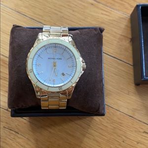 Michael Kors Women's Mother of Pearl Watch